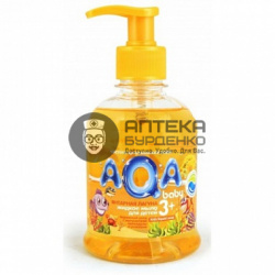 Фото товара AQA Baby Жидкое мыло Янтарная лагуна 02011202