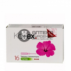 Фото товара Kotex тампоны люкс супер
