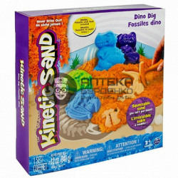 Фото товара Kinetic Sand Песок для лепки с формочками 71415