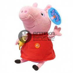 Фото товара Peppa Pig Мягкая игрушка Пеппа с игрушкой 30117